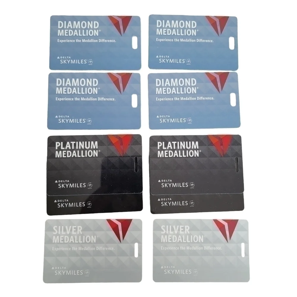 DELTA Platinum Bag - Luggage Tag NWOT